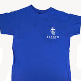 Chicago Illinois State Map Greek Flag T-Shirt - Kantyli.com  - Custom Greek Gifts - Δώρα στα Ελληνικά