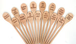 Koutalas (Wooden Spoons) Buy All - Kantyli.com  - Custom Greek Gifts - Δώρα στα Ελληνικά